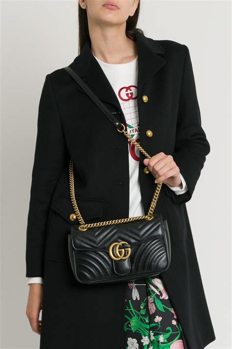 gucci 429469|gg marmont matelassé small bag.